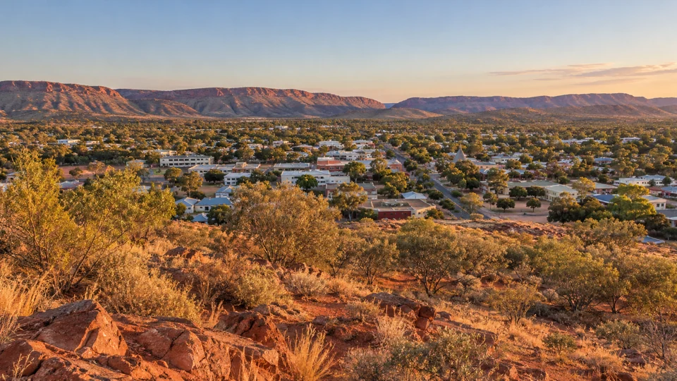 Alice Springs and the MacDonnell Ranges