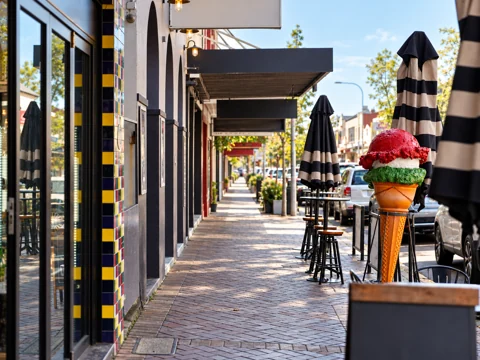 Beaumont Street in Hamilton, Newcastle