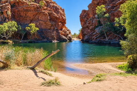 Ellery Creek Big Hole in the West MacDonnell Ranges