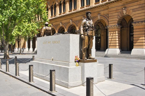 The Cenotaph in Martin Place, Sydney