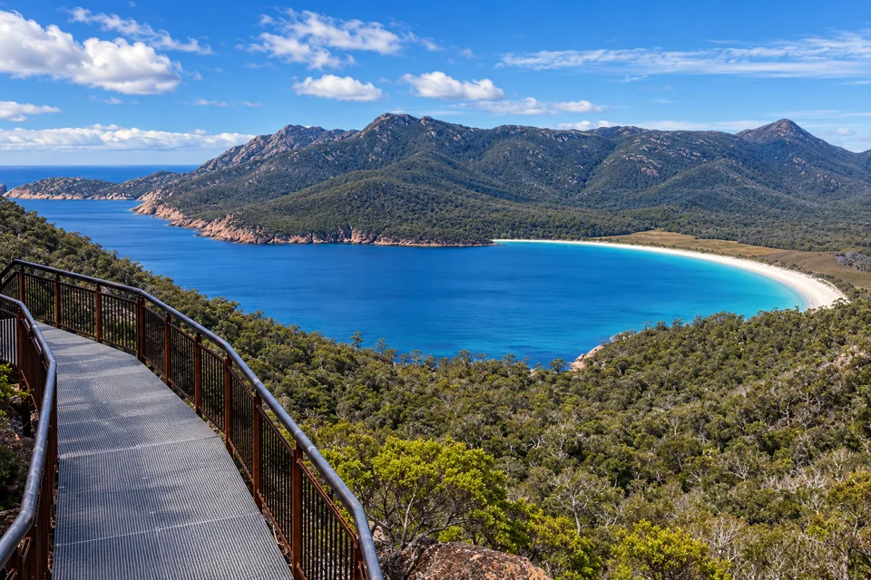 Wineglass Bay from the lookout